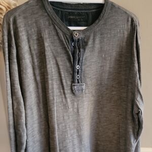 Gray Henley Shirt